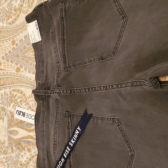 NWT black CODE BLEU SZ 16 jeans - Picture 2 of 6